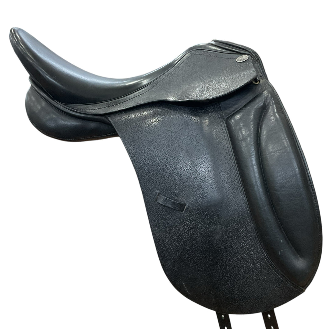 17.5" Jorge Canaves by Thornhill Vienna II XN/Wide Used Dressage Saddle - H