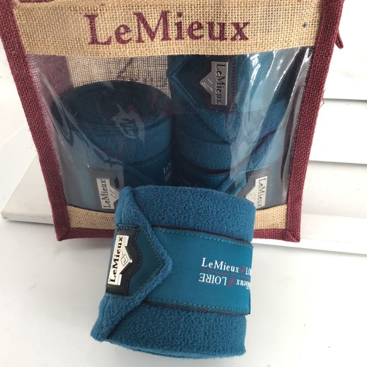 Lemieux new teal dark full size polo wraps B
