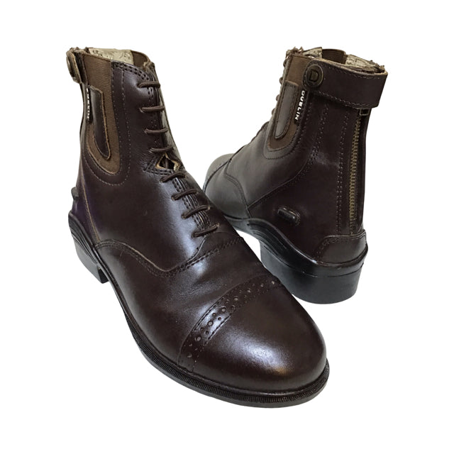 DUBLIN 7.5 Evolution Lace/Zip Paddock Boots USED B