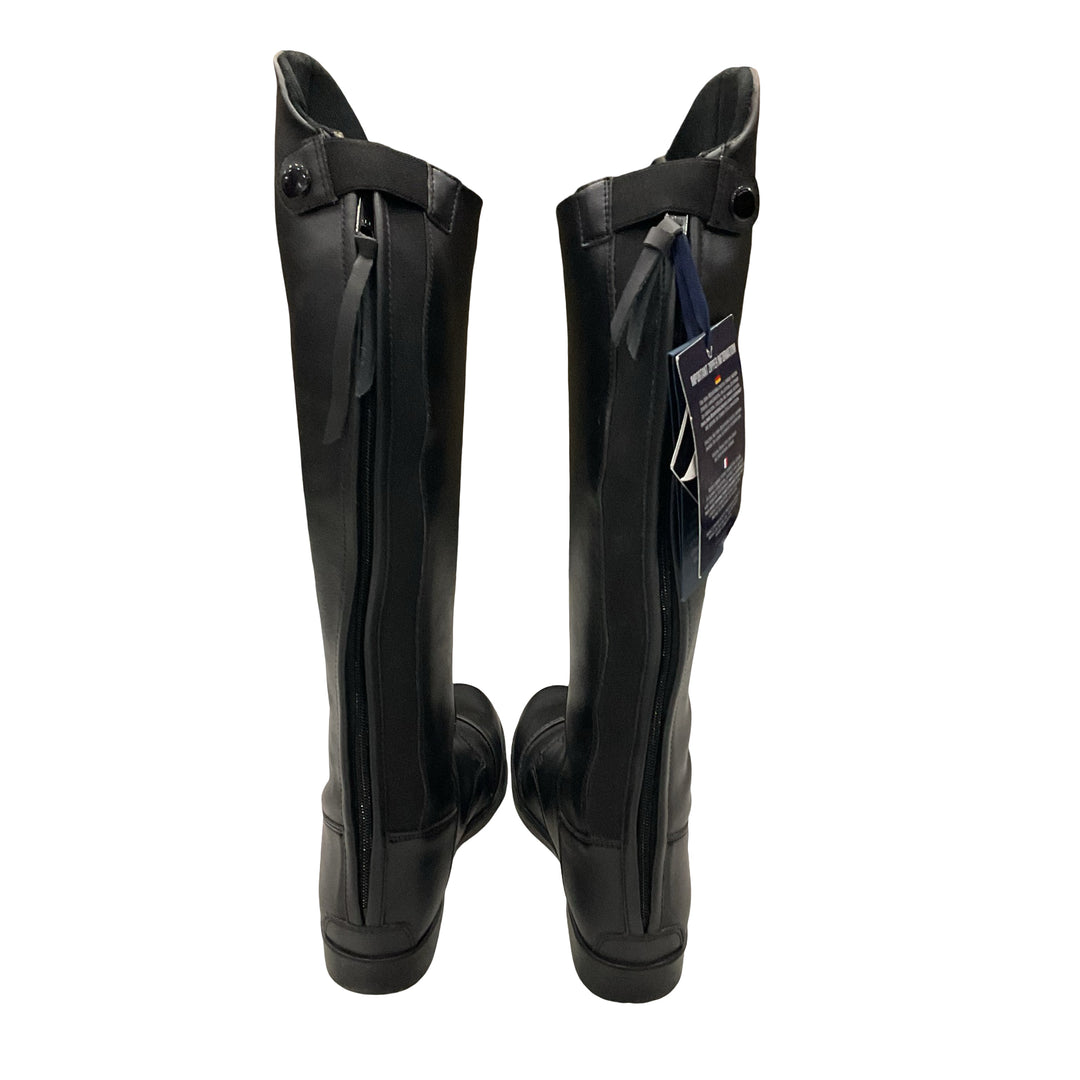 Mountain Horse Women's 37 Reg/Wide Veganza Field Boot Black New