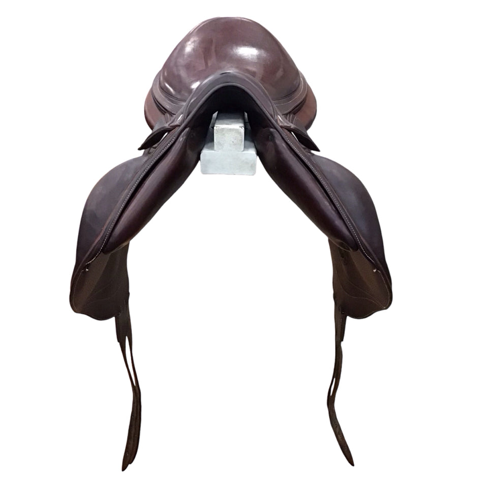 17.5" Devoucoux Chiberta Lab Medium Used Hunter/Jumper Saddle - H