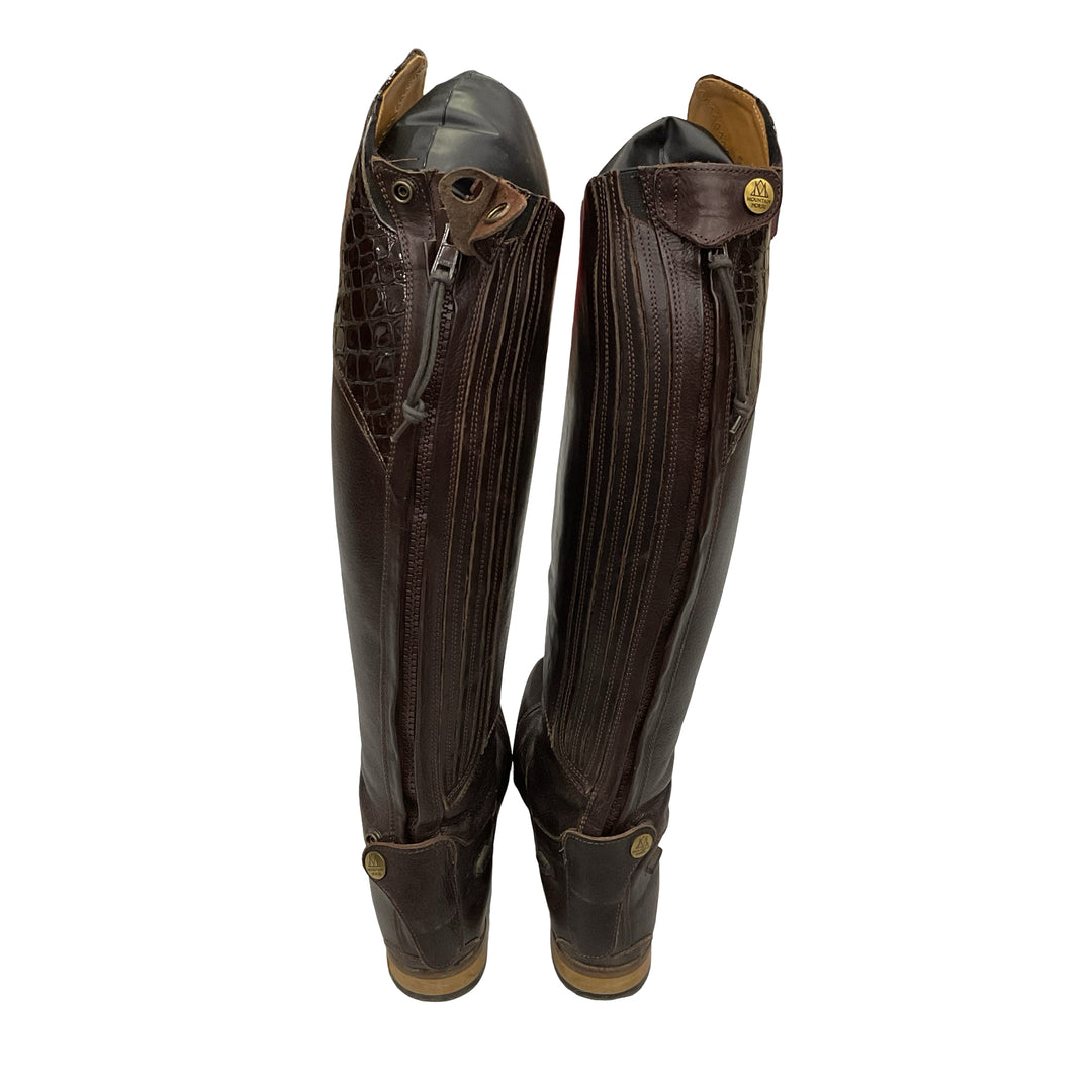 Mountain Horse Women's 8 Reg/Wide Sovereign Lux Field Boot Brown Used - H