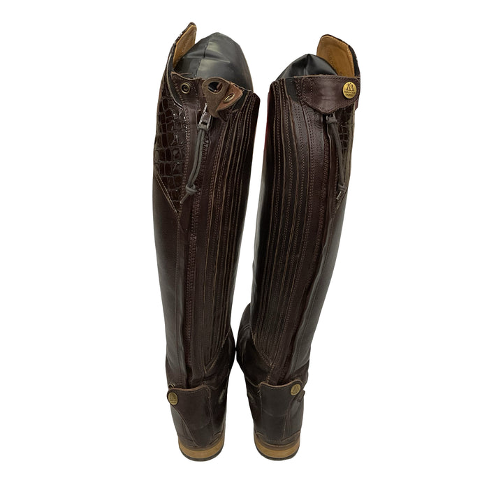 Mountain Horse Women's 8 Reg/Wide Sovereign Lux Field Boot Brown Used - H