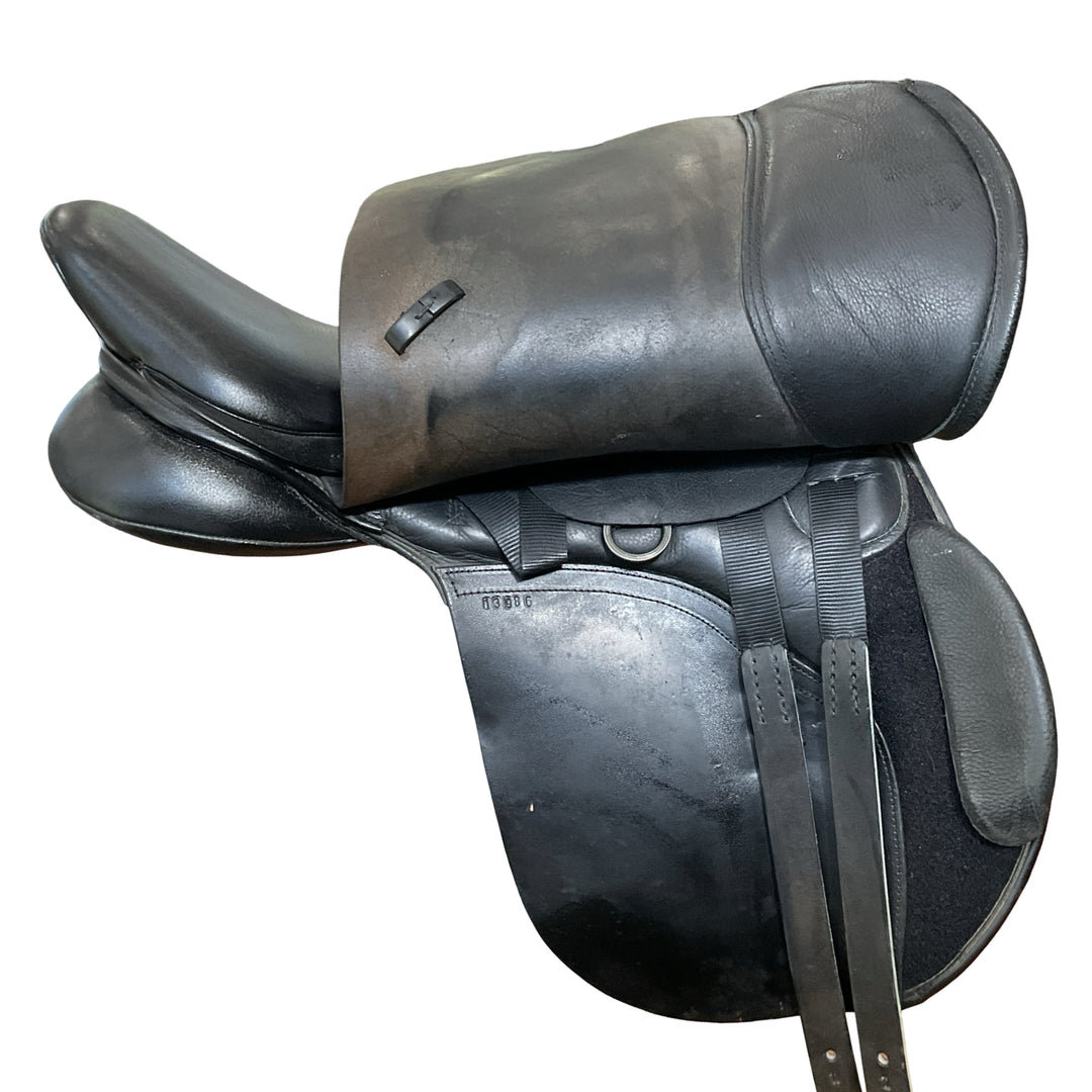 17.5" Kent & Masters Original Cob GB Adjustable Used All Purpose Saddle
