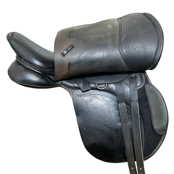 17.5" Kent & Masters Original Cob GB Adjustable Used All Purpose Saddle