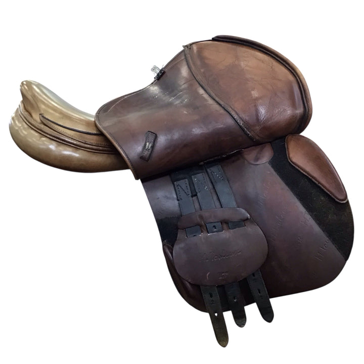 17" M. Toulouse Annice Adjustable Used Hunter/Jumper Saddle - H