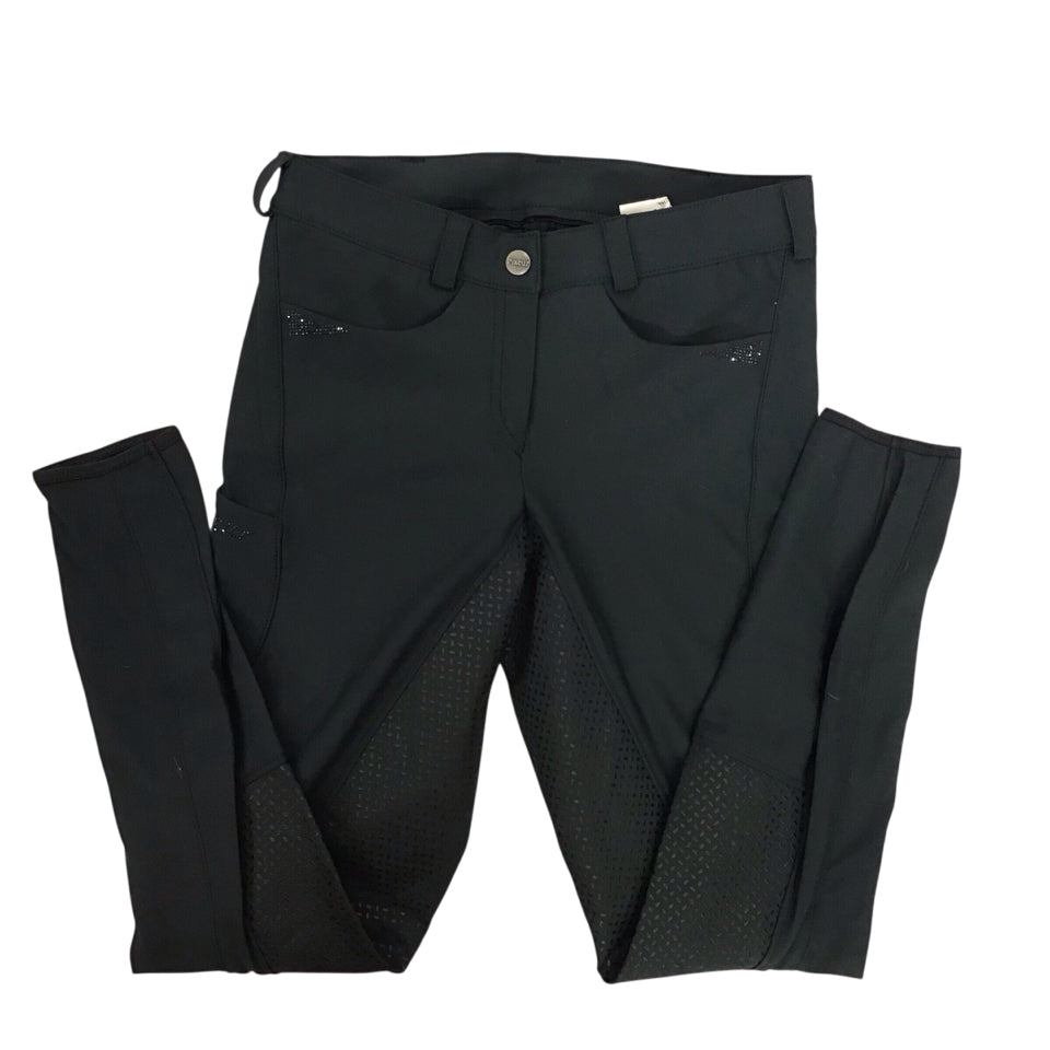 Pikeur Women's 38 Laure GR Full Seat Breech Dark Green Used - H