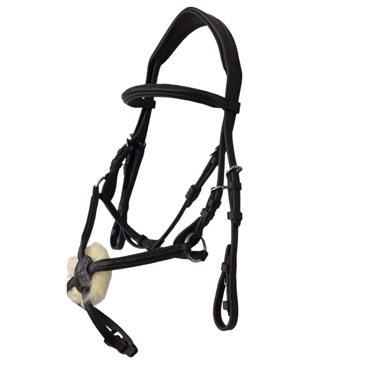 Pony Fancy Stitch Figure-8 Bridle with Reins New - H