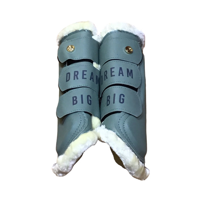 QHP LG Fleece Lined Brushing Boots NEW B