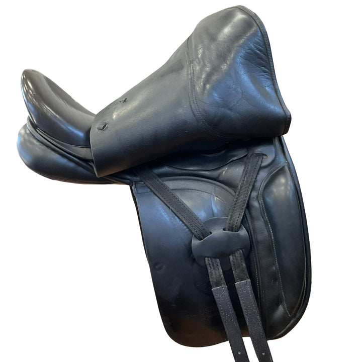 17.5" Cliff Barnsby The USDF Wide Used Dressage Saddle