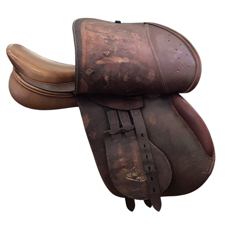 16.5" HDR Close Contact Pro Wide Used Hunter/Jumper Saddle - H