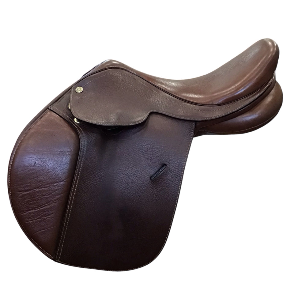 15" Collegiate Convertible Adjustable Used Childs Hunter/Jumper Saddle - H