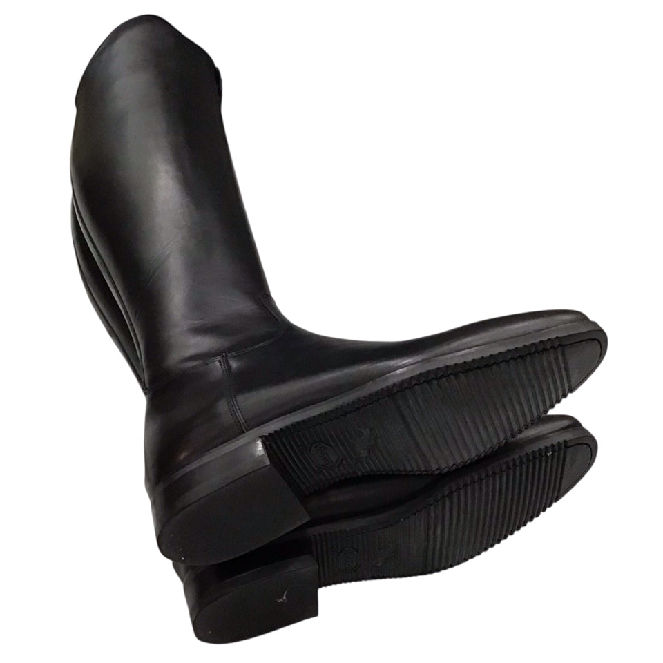 NEW Ladies Dress Boot 38 Regular Medium Black - H