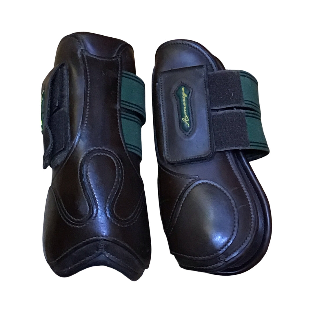 Amerigo MD Pialotta Velcro Open Front Boots Used