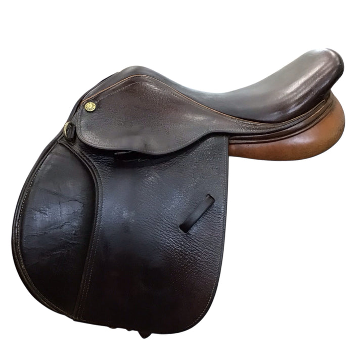 14" Pessoa Rodrigo Pony Medium Used Childs Hunter/Jumper Saddle - H
