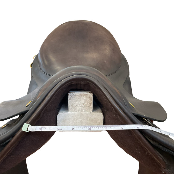 17.5" Black Country Customized Med/Wide Used All Purpose Saddle