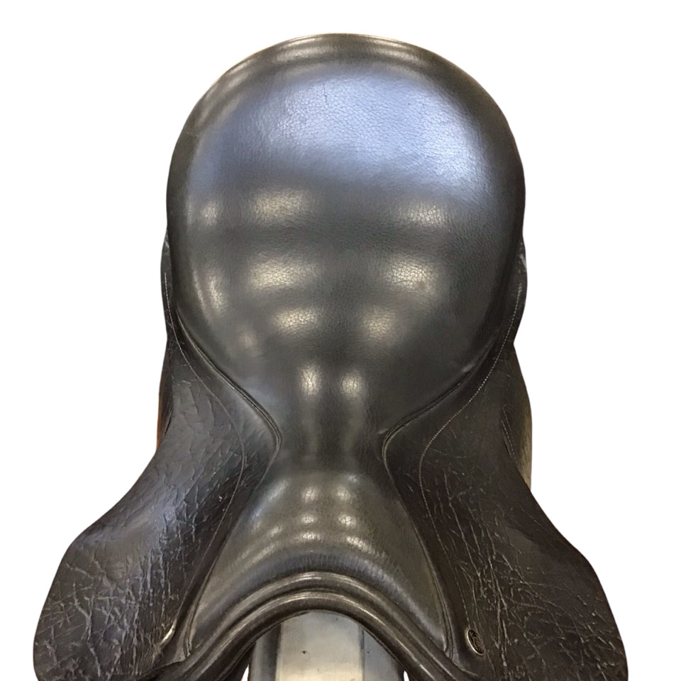 17" County Connection Med/Wide Used Dressage Saddle - H