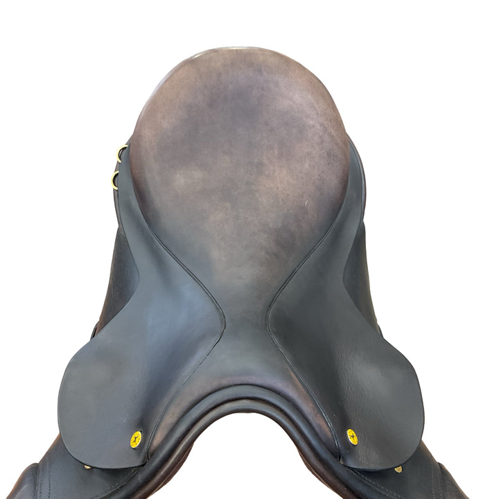 17.5" Black Country Customized Med/Wide Used All Purpose Saddle