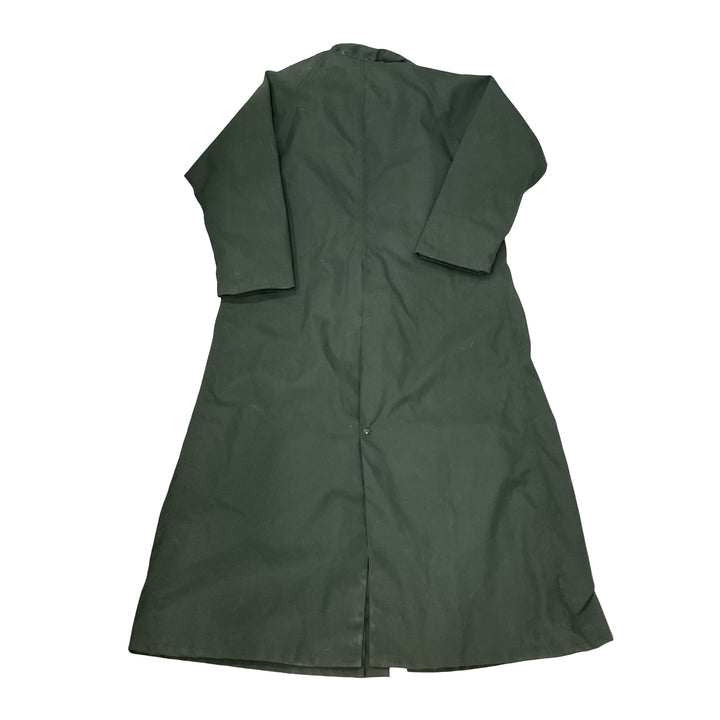 Classic Cover-Ups Large Long Rain Coat w/ Gore Tex Hunter Green Used