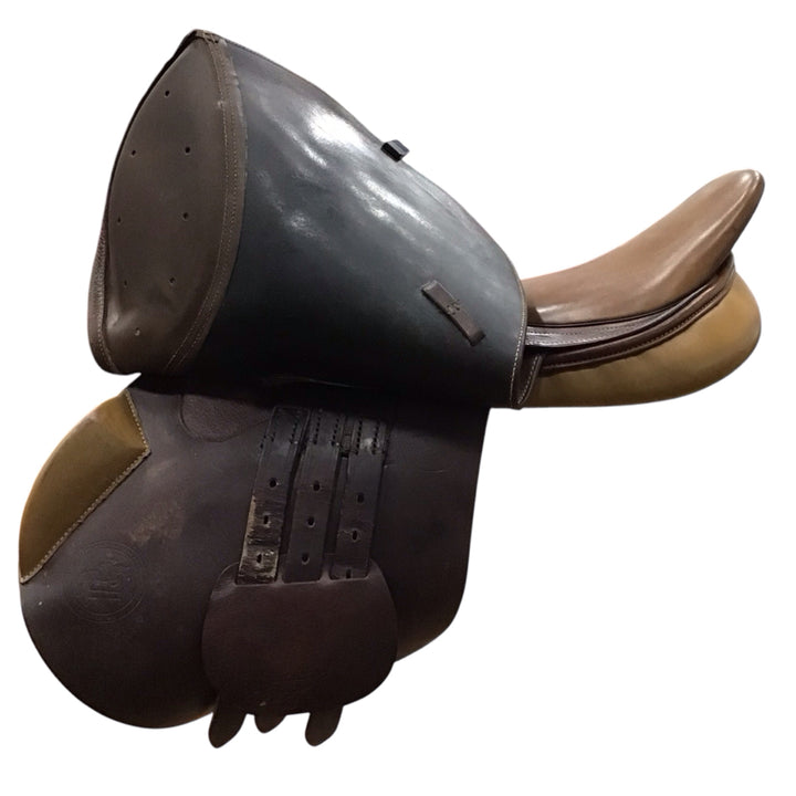 17" Collegiate Ruiz Diaz Narrow Used Hunter/Jumper Saddle - H