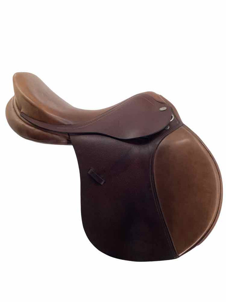 18.5" Mystic wide wool flocked used close contact saddle