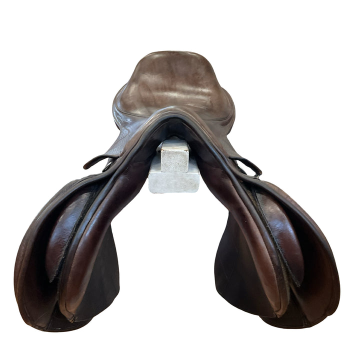 17" M. Toulouse Legano+4 Adjustable Used Hunter/Jumper Saddle