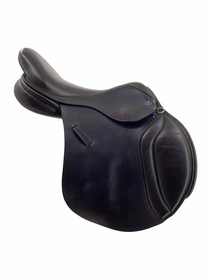 17" HCS Highland cob jump used close contact saddle wool B