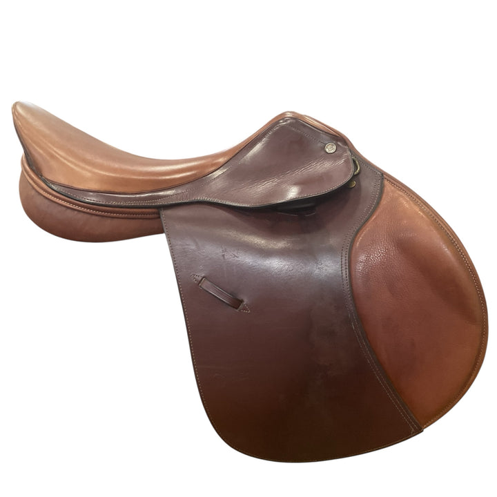 17.5" Dover Circuit Wide Used Hunter/Jumper Saddle - H