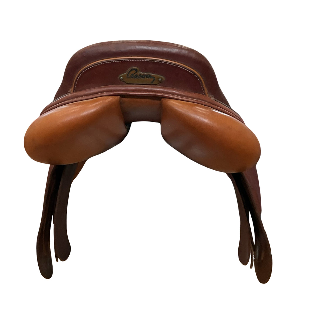 17" Pessoa AMO Wide Used Hunter/Jumper Saddle