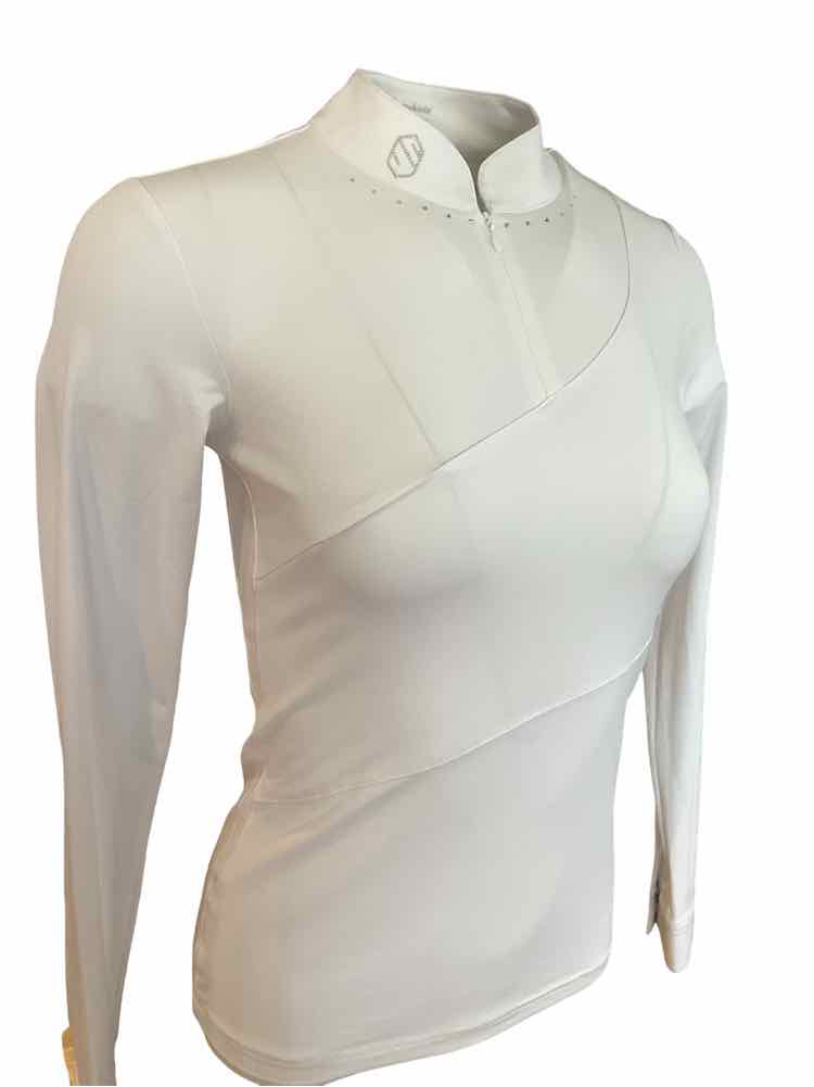 Samshield new ladies XS white show shirt B