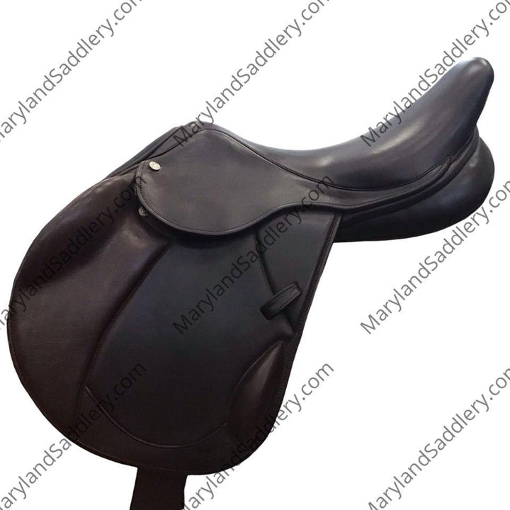 17.5" Dover Circuit Premier Medium/Wide Used Hunter/Jumper Saddle - H