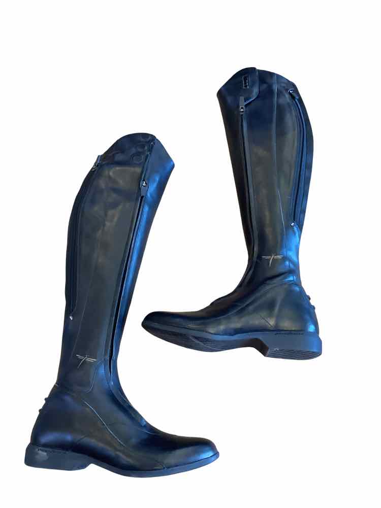 FREE JUMP WOMEN SHOE SIZE 37 BLACK RIDING BOOTS