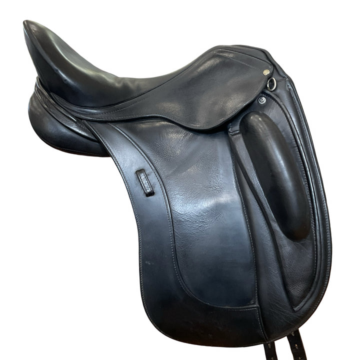 17.5" Schleese Link II Size 2 Med/Wide Used Dressage Saddle