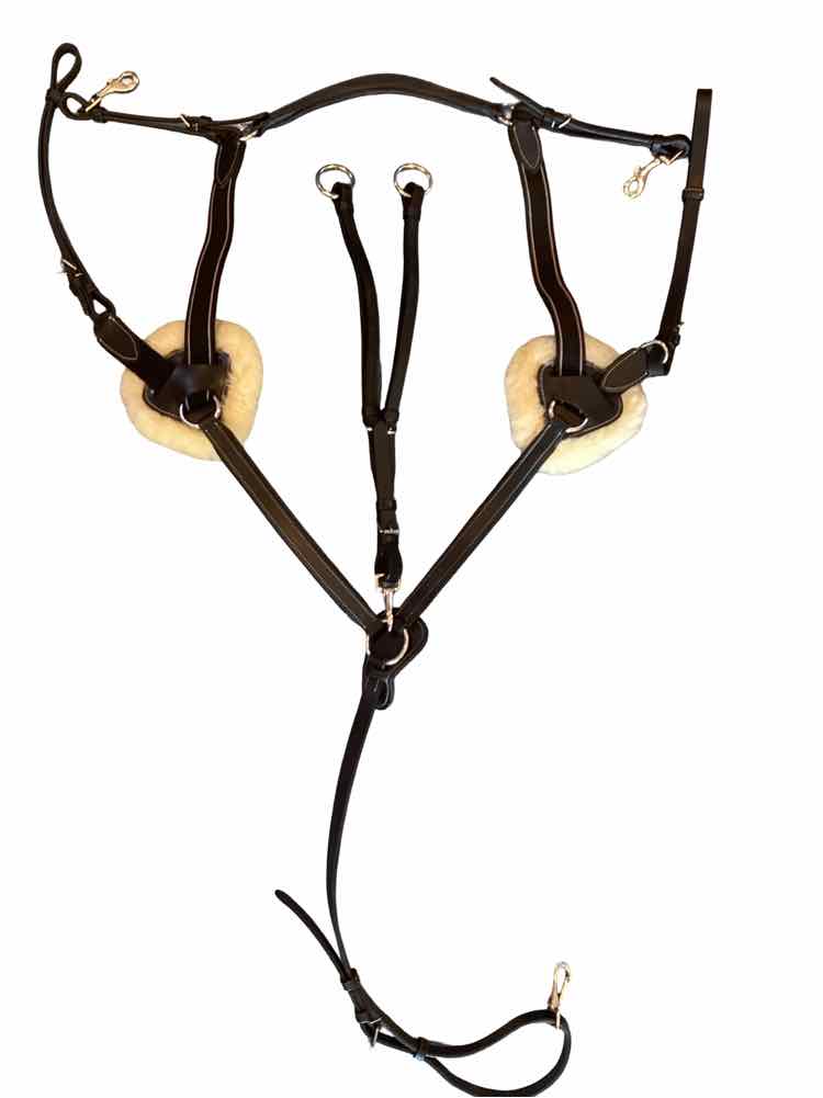 HDR Pro 5pt Breastplate w/Running Attach USED B