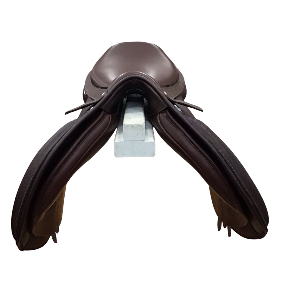 18" Bates Caprilli Close Contact Adjustable Used Hunter/Jumper Saddle - H