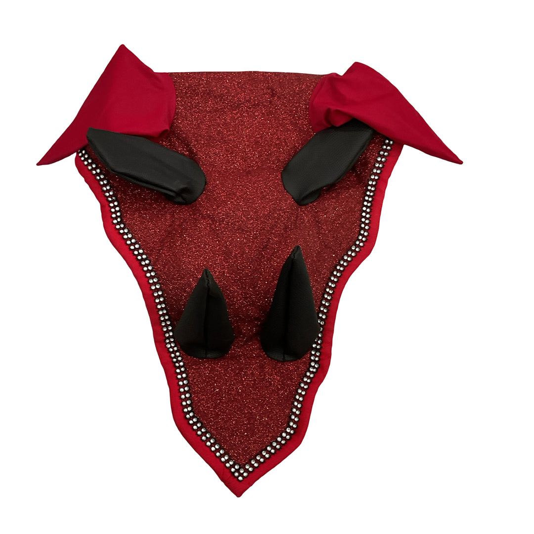 Dragon Glitter Full Bonnet Red Used