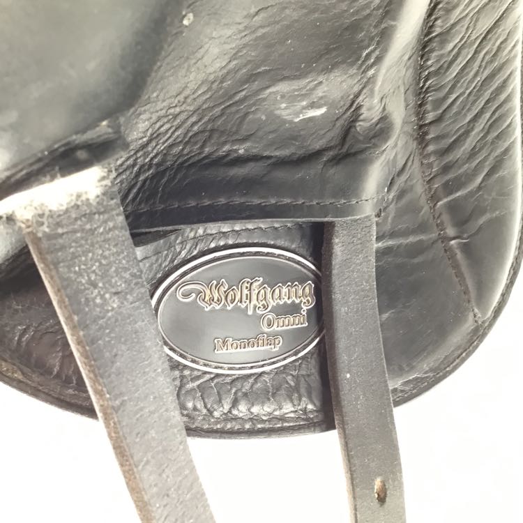 18.5" Custom Saddlery Wolfgang used dressage saddle B