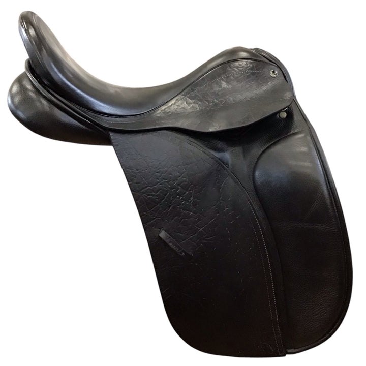 17" County Connection Medium Used Dressage Saddle - H