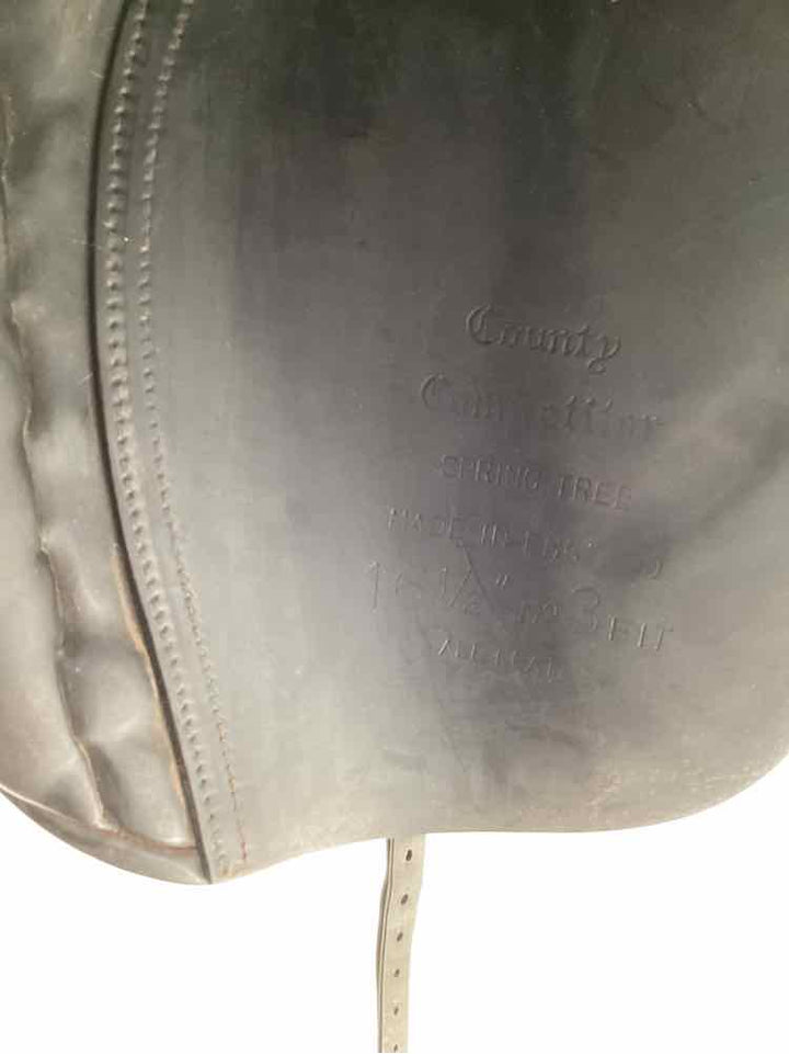 16.5" County Competitor used dressage saddle