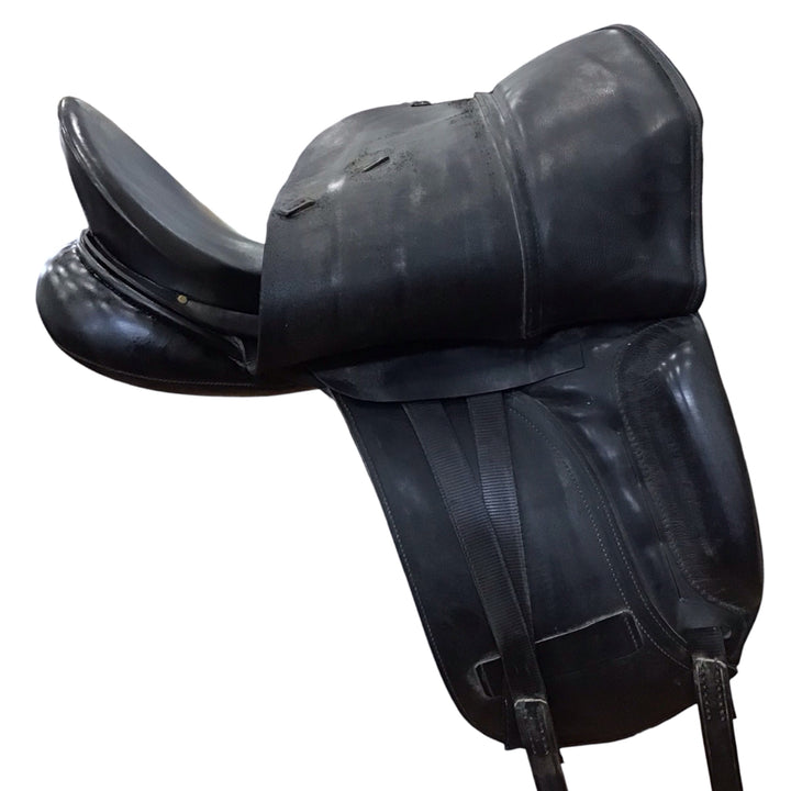 17.5" Albion SLK Medium Used Dressage Saddle - H