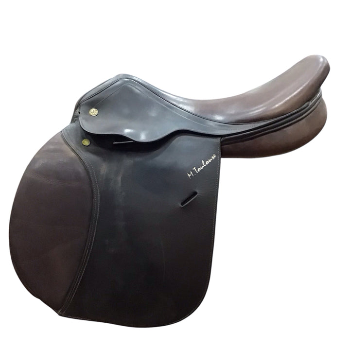 18" M. Toulouse Celine Medium/Wide Used Hunter/Jumper Saddle - H