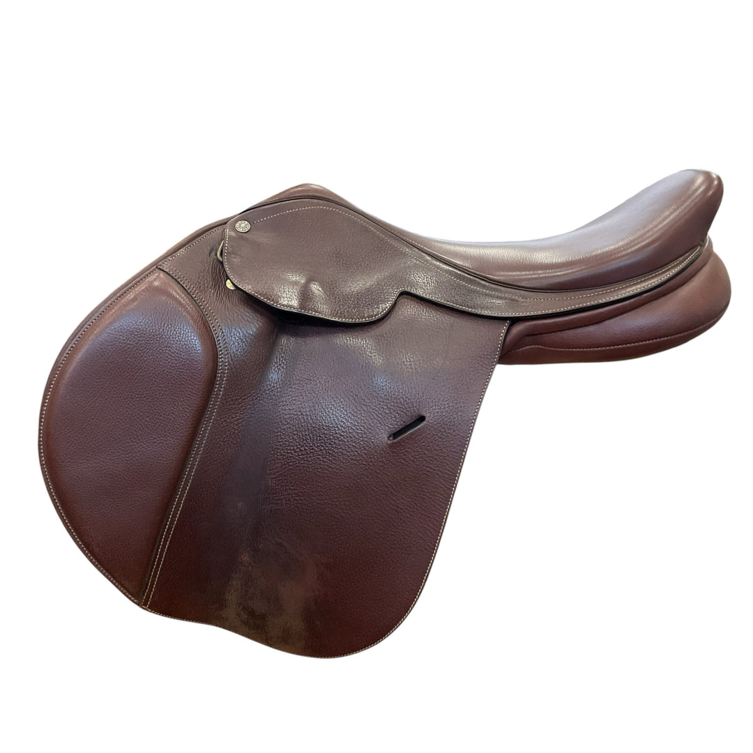 18" Collegiate Convertible Adjustable Used Hunter/Jumper Saddle - H