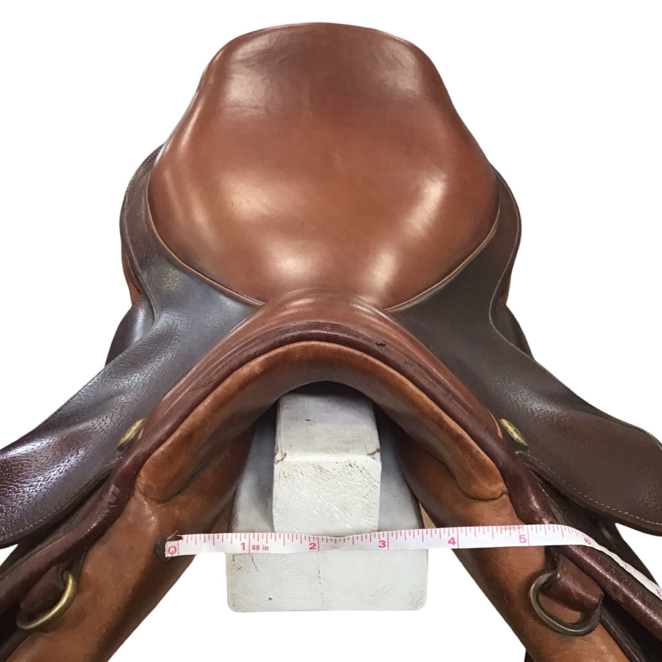 18" Pessoa Rodrigo Wide Used Hunter/Jumper Saddle - H