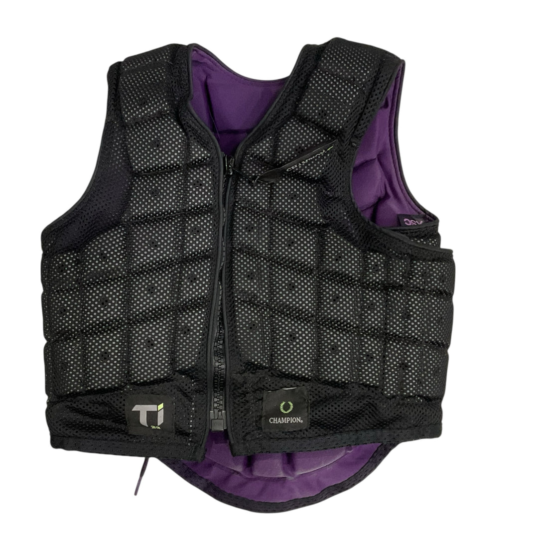 Champion Child XS Ti22 Safety Vest Black Used - H