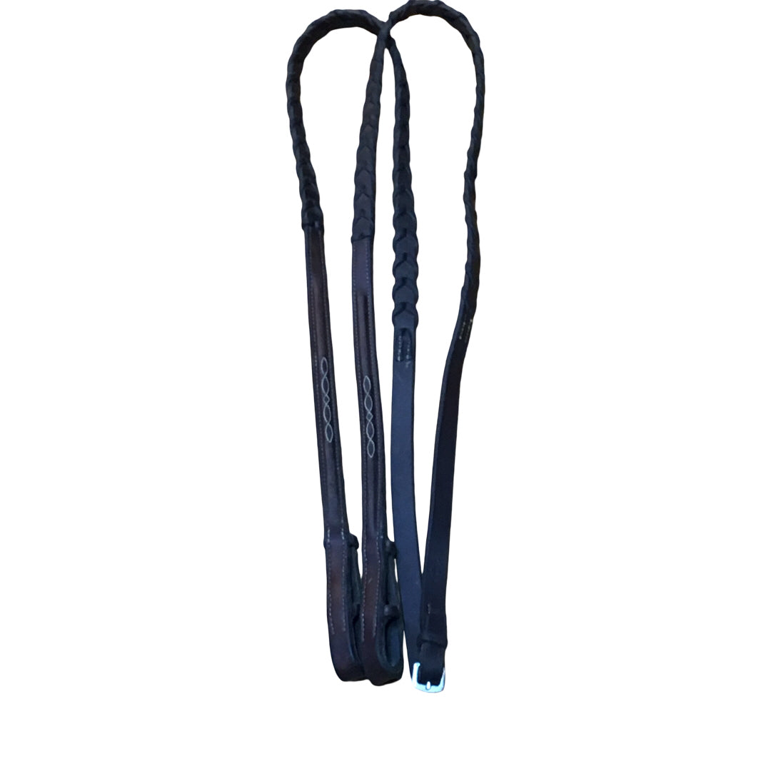 Edgewood Fancy Stitched Reins Used