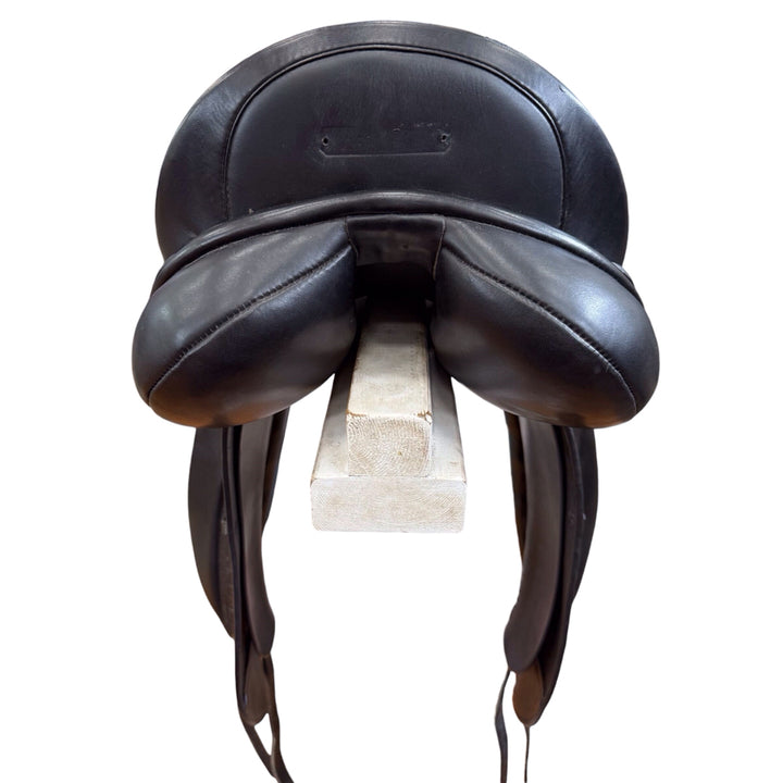 17.5" Ainsley Rubens Vanguard Medium Used Dressage Saddle - H