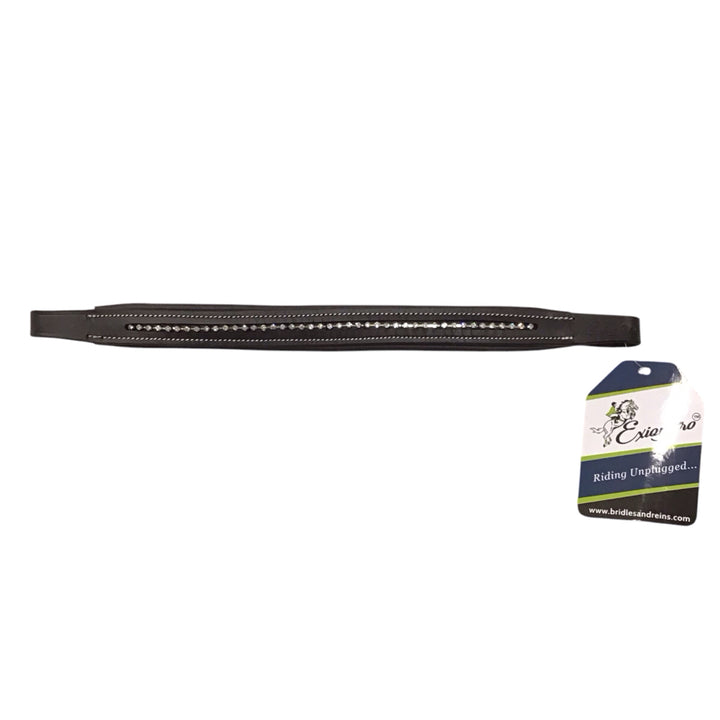 ExionPro Pony Size Straight Crystal Browband New - H