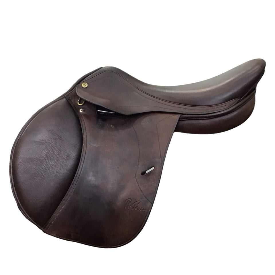 17.5" Pessoa Gen-X Elita II Adjustable Used Hunter/Jumper Saddle - H