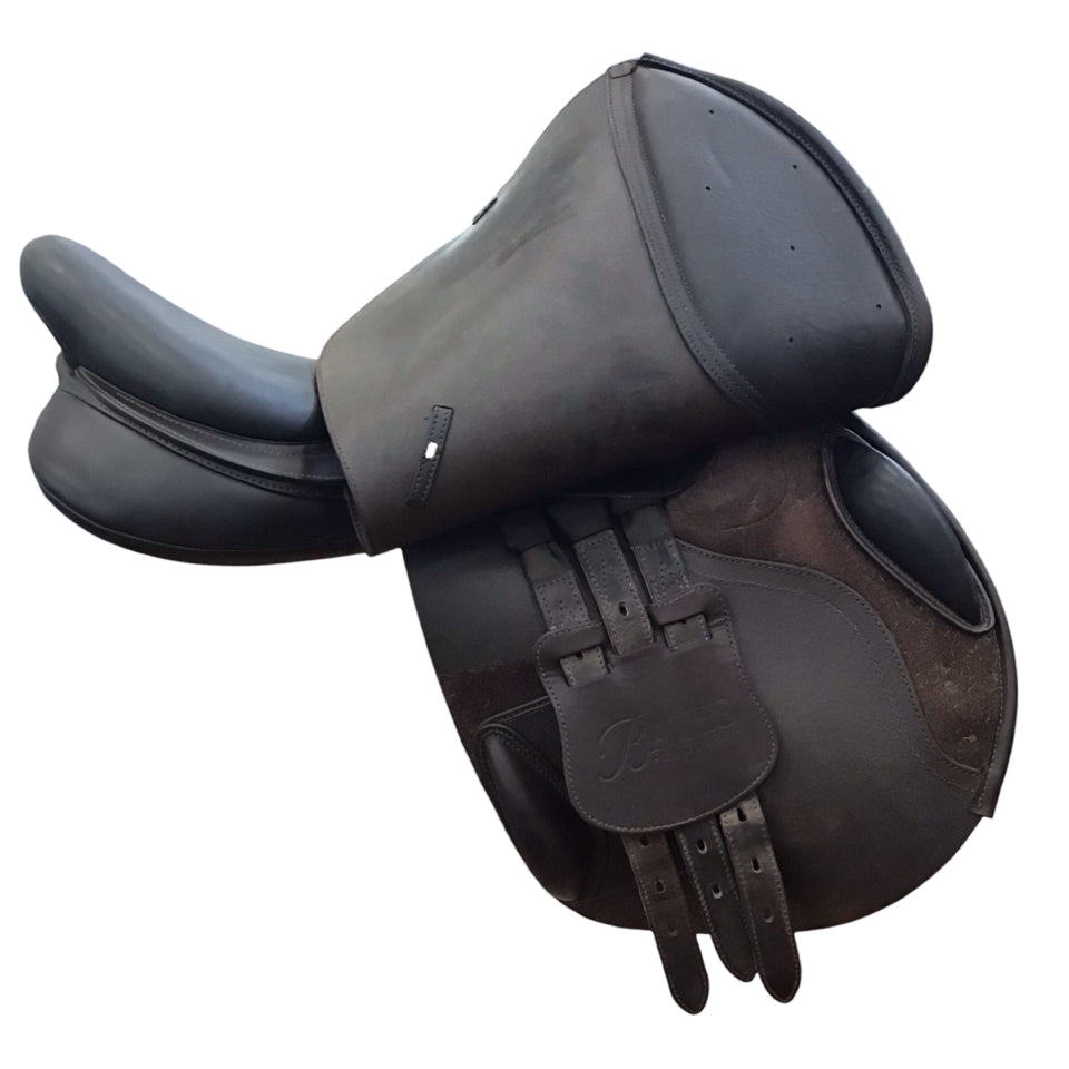 17" Bates Caprilli CC Adjustable Used Hunter/Jumper Saddle - H