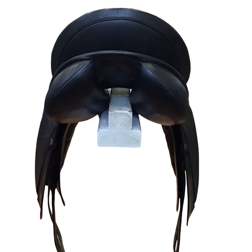 17" HDR Wide Used Dressage Saddle - H